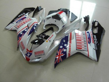 Aftermarket 07-12 Ducati 848 1098 1198 Complete Motorcycle Fairings Sale