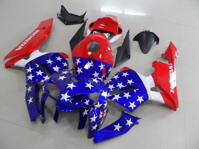 Aftermarket America Flag 05-06 Honda CBR600RR Motorcycle Fairings Sale Aftermarket America Flag 05-06 Honda CBR600RR Motorcycle Fairings Sale