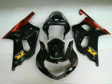 Aftermarket Black 01-03 Suzuki GSXR 600/750 Motorcycle Fairings & Bodywork Sale