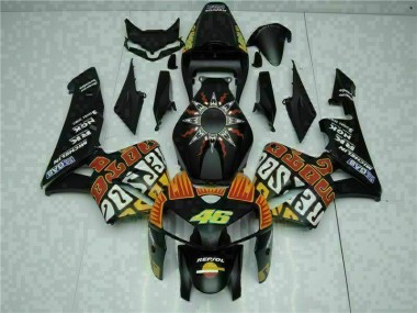Aftermarket Black 05-06 Honda CBR600RR Full Fairing Kit Sale