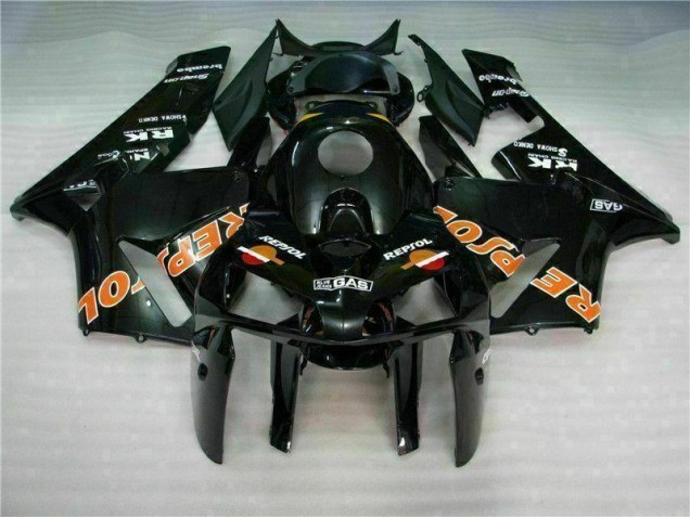 Aftermarket Black 05-06 Honda CBR600RR Motorcycle Fairings Sale Aftermarket Black 05-06 Honda CBR600RR Motorcycle Fairings Sale