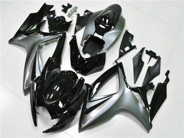 Aftermarket Black 06-07 Suzuki GSXR 600/750 Motorcycle Fairings & Plastics Sale