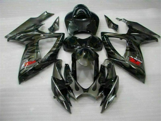 Aftermarket Black 06-07 Suzuki GSXR 600/750 Plastics Fairing Kits Sale Aftermarket Black 06-07 Suzuki GSXR 600/750 Plastics Fairing Kits Sale
