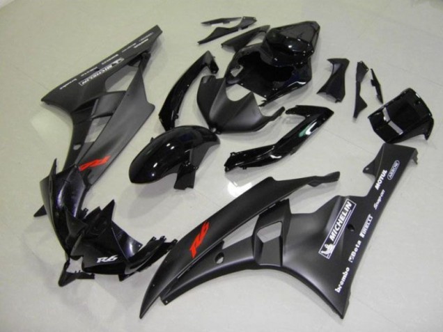 Aftermarket Black 06-07 Yamaha YZF R6 Motorcycle Fairings Sale Aftermarket Black 06-07 Yamaha YZF R6 Motorcycle Fairings Sale