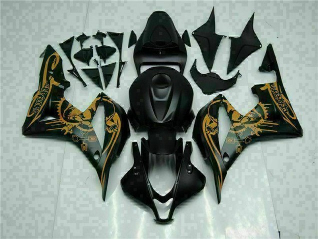 Aftermarket Black 07-08 Honda CBR600RR Full Fairing Kit Sale