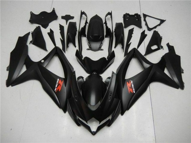 Aftermarket Black 08-10 Suzuki GSXR 600/750 Plastics Fairing Kits Sale
