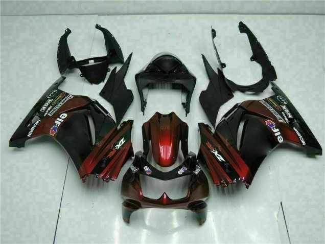 Aftermarket Black 08-12 Kawasaki Ninja EX250 Motorcycle Fairings Sale