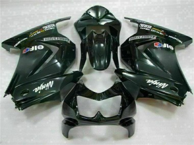 Aftermarket Black 08-12 Kawasaki Ninja EX250 Plastic Full Fairing Kit Sale