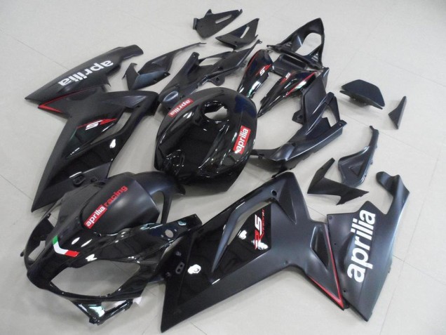 Aftermarket Black and Matte Black 06-11 Aprilia RS125 Motorcycle Fairings Sale Aftermarket Black and Matte Black 06-11 Aprilia RS125 Motorcycle Fairings Sale