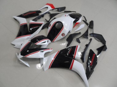 Aftermarket Black and White and Red Stripe 12-16 Honda CBR1000RR Motorcycle Fairings Sale