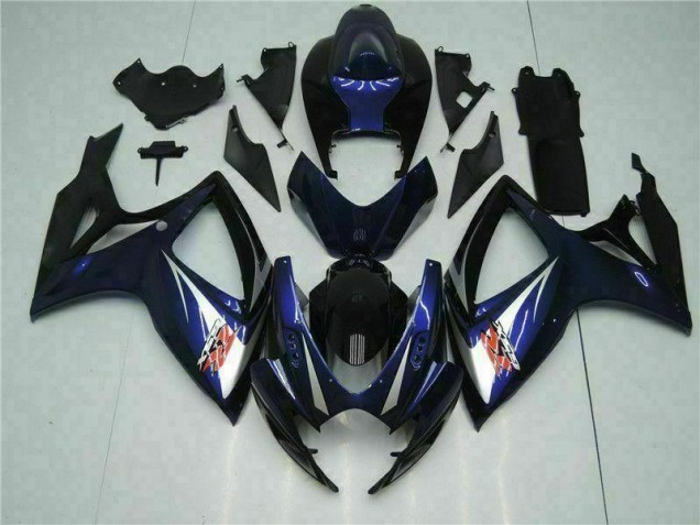 Aftermarket Black Blue 06-07 Suzuki GSXR 600/750 Abs Fairing Kits Sale Aftermarket Black Blue 06-07 Suzuki GSXR 600/750 Abs Fairing Kits Sale