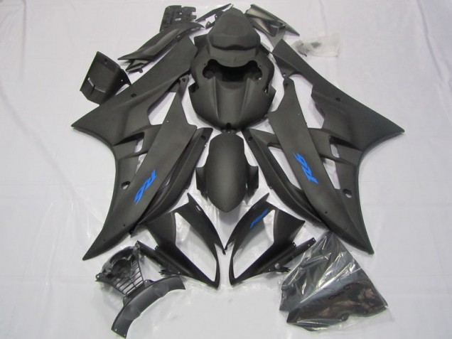 Aftermarket Black Blue Decal 06-07 Yamaha YZF R6 Motorcycle Fairings Sale Aftermarket Black Blue Decal 06-07 Yamaha YZF R6 Motorcycle Fairings Sale