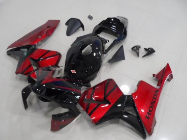 Aftermarket Black Candy Red 03-04 Honda CBR600RR Motorcycle Fairings Sale