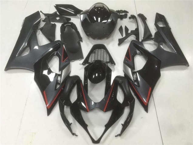 Aftermarket Black Grey 05-06 Suzuki GSXR 1000 Motorcycle Fairings Sale Aftermarket Black Grey 05-06 Suzuki GSXR 1000 Motorcycle Fairings Sale