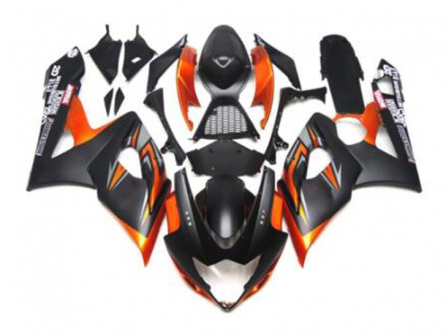 Aftermarket Black Orange 05-06 Suzuki GSXR 1000 Motorcycle Fairings Sale Aftermarket Black Orange 05-06 Suzuki GSXR 1000 Motorcycle Fairings Sale