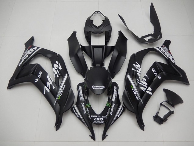 Aftermarket Black Reacing Team 16-19 Kawasaki Ninja ZX10R Motorcycle Fairings Sale