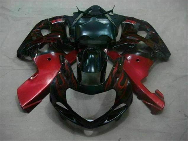 Aftermarket Black Red 01-03 Suzuki GSXR 600/750 Motorcycle Fairings Sale Aftermarket Black Red 01-03 Suzuki GSXR 600/750 Motorcycle Fairings Sale