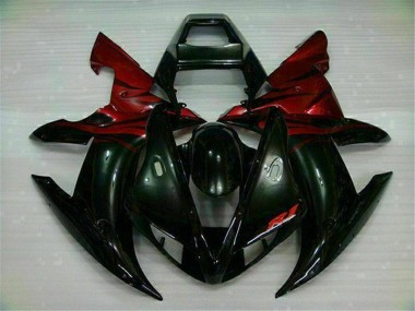 Aftermarket Black Red 02-03 Yamaha YZF R1 Motorcycle Fairings Sale