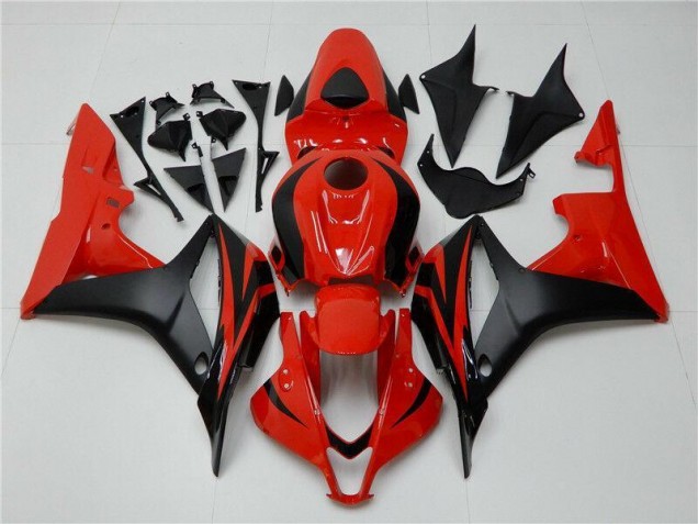 Aftermarket Black Red 07-08 Honda CBR600RR Plastics Motorcycle Fairings Sale Aftermarket Black Red 07-08 Honda CBR600RR Plastics Motorcycle Fairings Sale