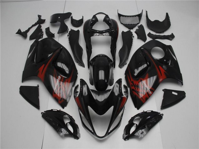 Aftermarket Black Red 08-19 Suzuki GSXR 1300 2008-2019 Black Red Suzuki GSXR 1300 Hayabusa Motorcycle Fairings Sale Aftermarket Black Red 08-19 Suzuki GSXR 1300 2008-2019 Black Red Suzuki GSXR 1300 Hayabusa Motorcycle Fairings Sale