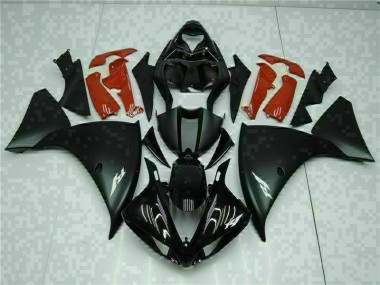 Aftermarket Black Red 09-11 Yamaha YZF R1 Motorcycle Fairings Sale