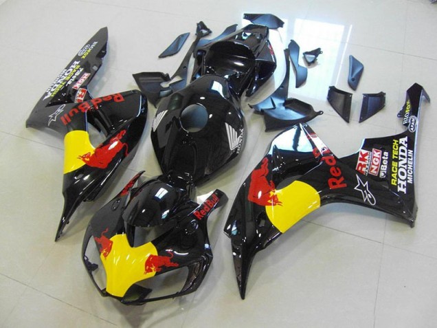Aftermarket Black Red Bull 06-07 Honda CBR1000RR Motorcycle Fairings Sale Aftermarket Black Red Bull 06-07 Honda CBR1000RR Motorcycle Fairings Sale