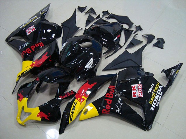 Aftermarket Black Red Bull 09-12 Honda CBR600RR Motorcycle Fairings Sale Aftermarket Black Red Bull 09-12 Honda CBR600RR Motorcycle Fairings Sale