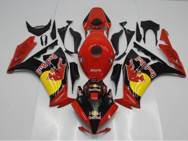 Aftermarket Black Red Bull 12-16 Honda CBR1000RR Motorcycle Fairings Sale