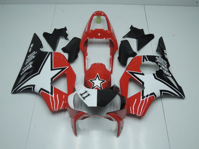 Aftermarket Black Red Star 02-03 Honda CBR900RR 954 Motorcycle Fairings Sale Aftermarket Black Red Star 02-03 Honda CBR900RR 954 Motorcycle Fairings Sale