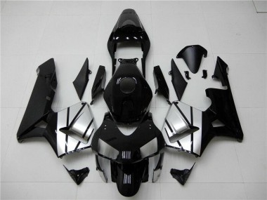 Aftermarket Black Silver 03-04 Honda CBR600RR Motorcycle Fairings Sale