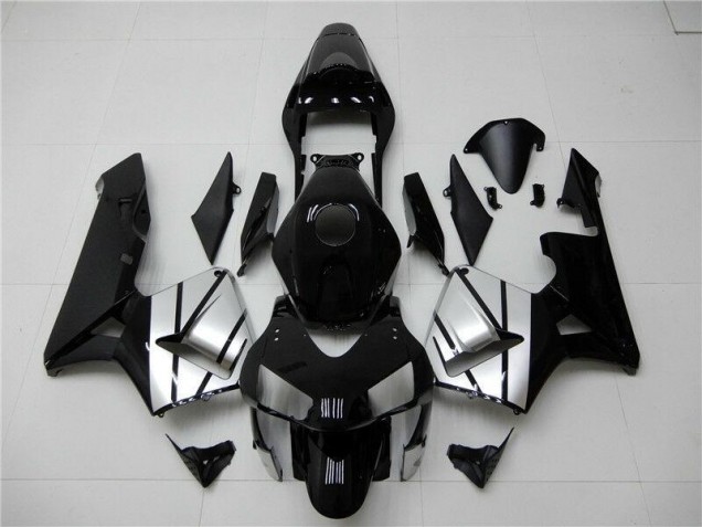 Aftermarket Black Silver 03-04 Honda CBR600RR Motorcycle Fairings Sale
