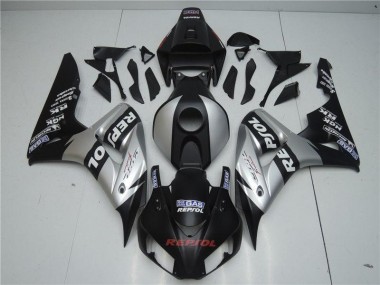 Aftermarket Black Silver 04-05 Honda CBR1000RR Motorcycle Fairings Sale