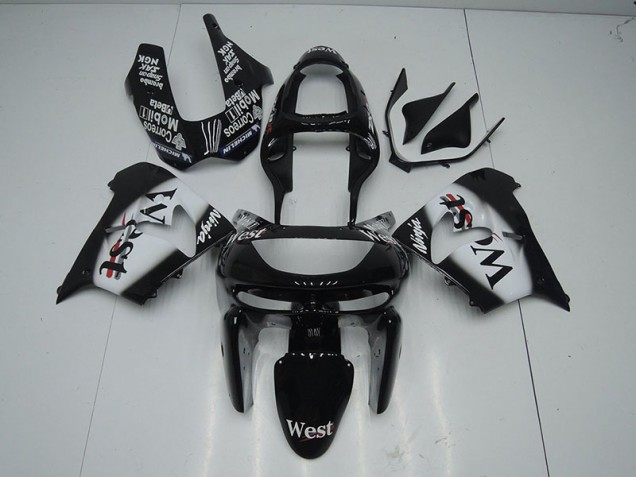 Aftermarket Black West 98-99 Kawasaki Ninja ZX9R Black West Kawasaki Ninja ZX9R Motorcycle Fairings Sale Aftermarket Black West 98-99 Kawasaki Ninja ZX9R Black West Kawasaki Ninja ZX9R Motorcycle Fairings Sale