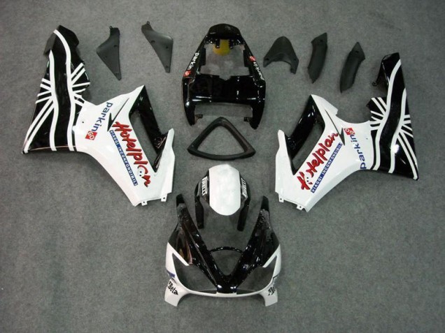 Aftermarket Black White 06-08 Triumph Daytona 675 Triple 2006-2008 Black White Triumph Daytona 675 Triple Motorcycle Fairings Sale Aftermarket Black White 06-08 Triumph Daytona 675 Triple 2006-2008 Black White Triumph Daytona 675 Triple Motorcycle Fairings Sale
