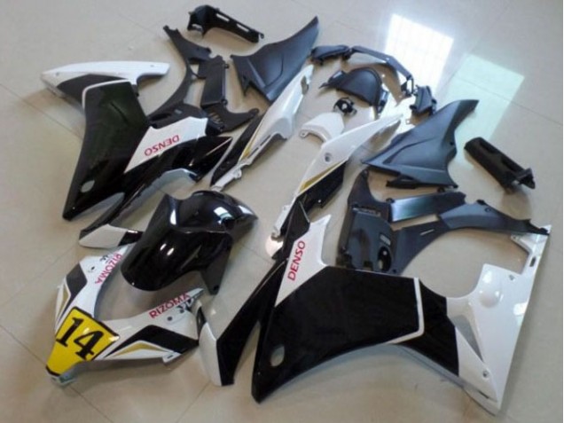 Aftermarket Black White 13-15 Honda CBR500RR Motorcycle Fairings Sale