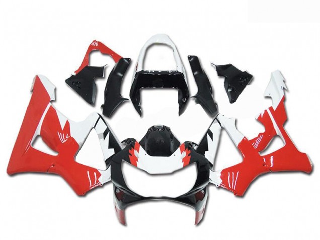 Aftermarket Black White Red 00-01 Honda CBR900RR 929RR Motorcycle Fairings Sale Aftermarket Black White Red 00-01 Honda CBR900RR 929RR Motorcycle Fairings Sale