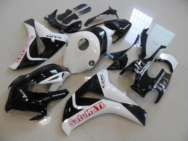 Aftermarket Black White Satuhati 08-11 Honda CBR1000RR Motorcycle Fairings Sale Aftermarket Black White Satuhati 08-11 Honda CBR1000RR Motorcycle Fairings Sale