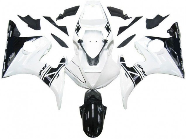 Aftermarket Black White Tribal 03-05 Yamaha YZF R6 Motorcycle Fairings Sale Aftermarket Black White Tribal 03-05 Yamaha YZF R6 Motorcycle Fairings Sale