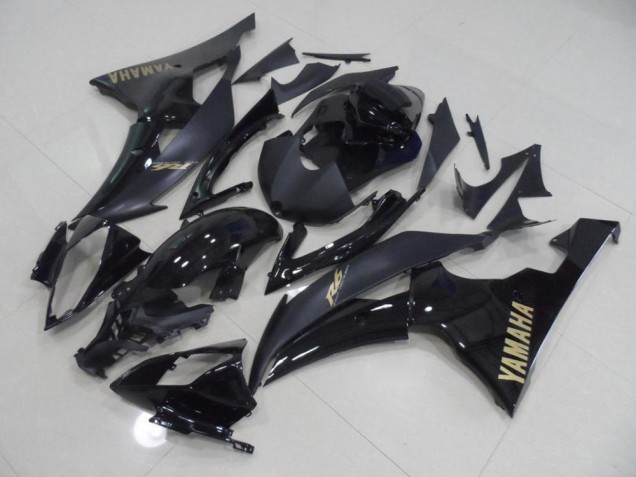 Aftermarket Black with Gold Sticker 08-16 Yamaha YZF R6 Motorcycle Fairings Sale Aftermarket Black with Gold Sticker 08-16 Yamaha YZF R6 Motorcycle Fairings Sale