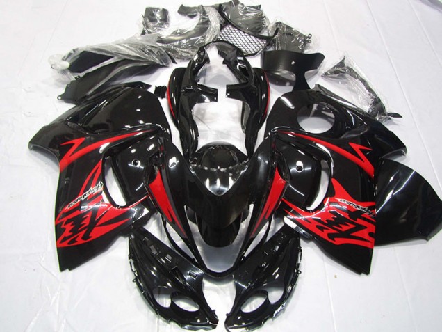 Aftermarket Black with Red Flame 08-19 Suzuki GSXR1300 2008-2019 Black with Red Flame Suzuki GSXR1300 Motorcycle Fairings Sale Aftermarket Black with Red Flame 08-19 Suzuki GSXR1300 2008-2019 Black with Red Flame Suzuki GSXR1300 Motorcycle Fairings Sale
