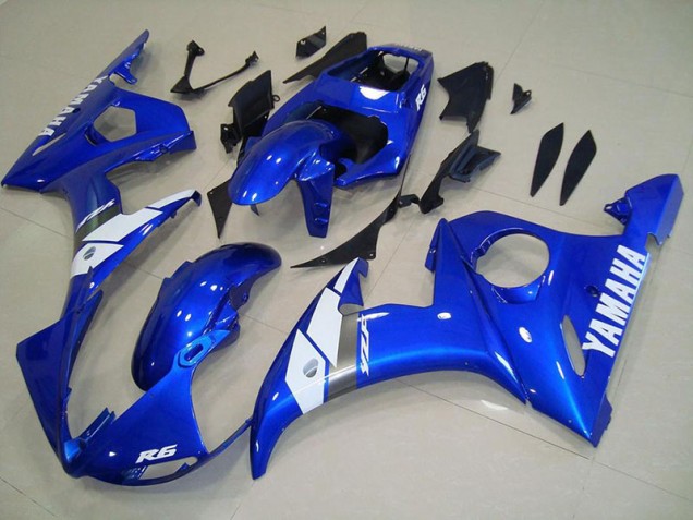 Aftermarket Blue 03-05 Yamaha YZF R6 Motorcycle Fairings Sale Aftermarket Blue 03-05 Yamaha YZF R6 Motorcycle Fairings Sale