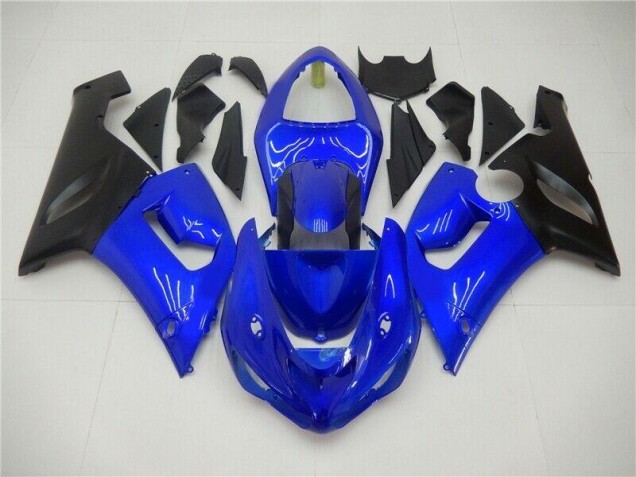Aftermarket Blue 05-06 Kawasaki Ninja ZX6R Injection Fairing Kit Sale Aftermarket Blue 05-06 Kawasaki Ninja ZX6R Injection Fairing Kit Sale