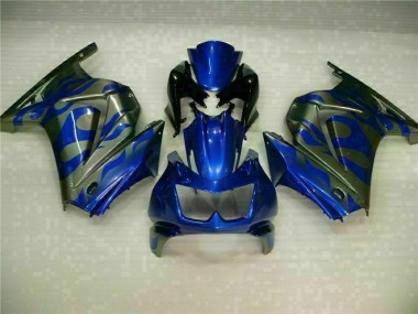 Aftermarket Blue 08-12 Kawasaki Ninja EX250 Motorcycle Fairings Sale