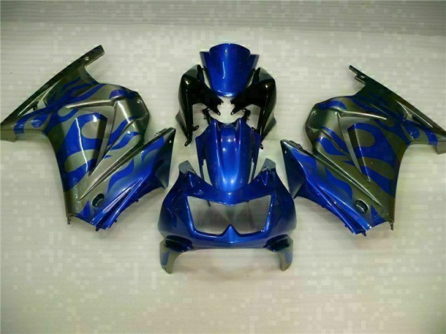Aftermarket Blue 08-12 Kawasaki Ninja EX250 Motorcycle Fairings Sale