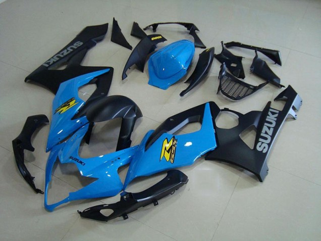 Aftermarket Blue and Matte Black 05-06 Suzuki GSXR 1000 Motorcycle Fairings Sale Aftermarket Blue and Matte Black 05-06 Suzuki GSXR 1000 Motorcycle Fairings Sale
