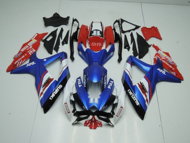 Aftermarket Blue and Red 09-16 Suzuki GSXR 1000 Motorcycle Fairings Sale Aftermarket Blue and Red 09-16 Suzuki GSXR 1000 Motorcycle Fairings Sale