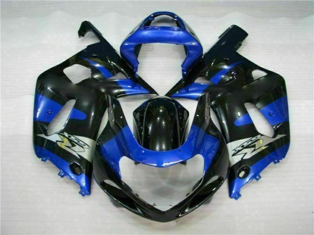 Aftermarket Blue Black 01-03 Suzuki GSXR 600/750 Plastics Fairing Kits Sale Aftermarket Blue Black 01-03 Suzuki GSXR 600/750 Plastics Fairing Kits Sale