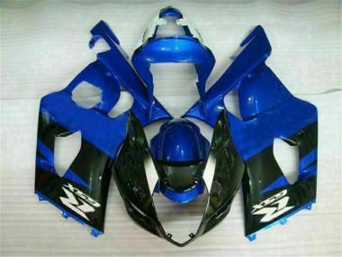 Aftermarket Blue Black 03-04 Suzuki GSXR 1000 Motorcycle Fairings Sale