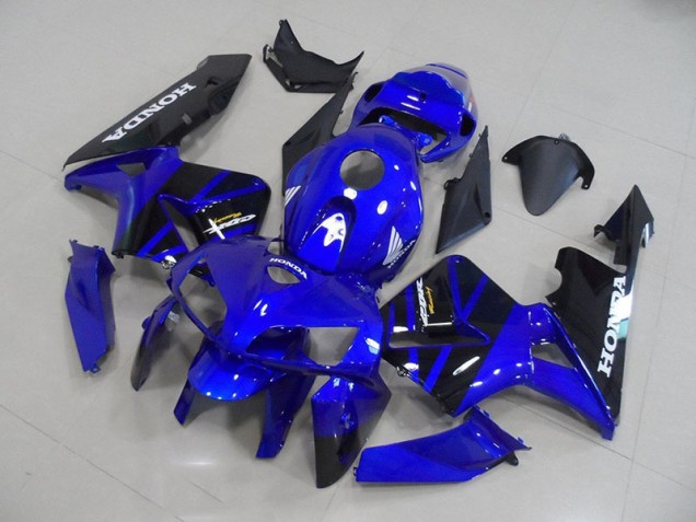 Aftermarket Blue Black 05-06 Honda CBR600RR Plastics Motorcycle Fairings Sale Aftermarket Blue Black 05-06 Honda CBR600RR Plastics Motorcycle Fairings Sale