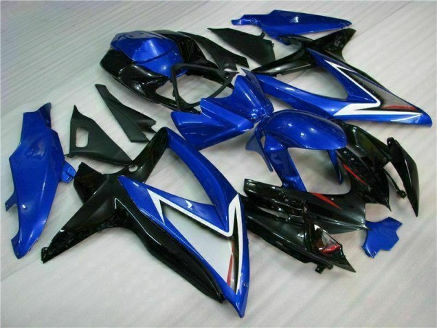 Aftermarket Blue Black 08-10 Suzuki GSXR 600/750 Motorcycle Fairings Sale